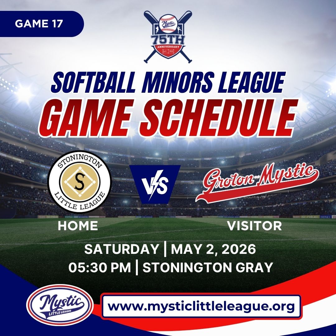 Minors Stonington Little League vs Groton Mystic
