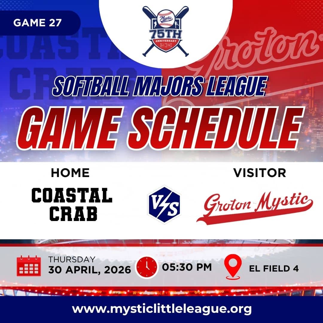Majors Coastal Crab vs Groton Mystic