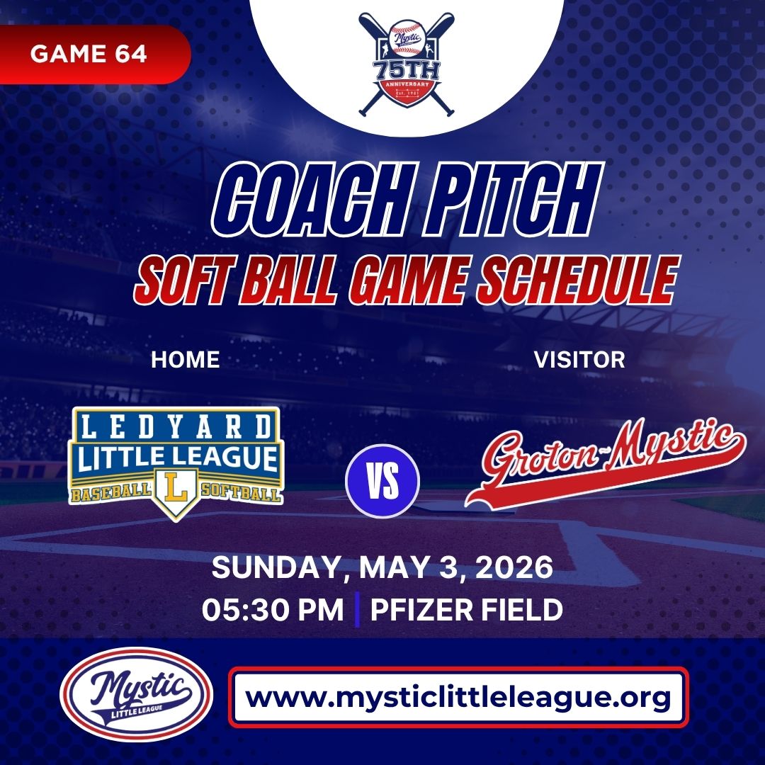 Coach Pitch Ledyard Little League vs Groton Mystic