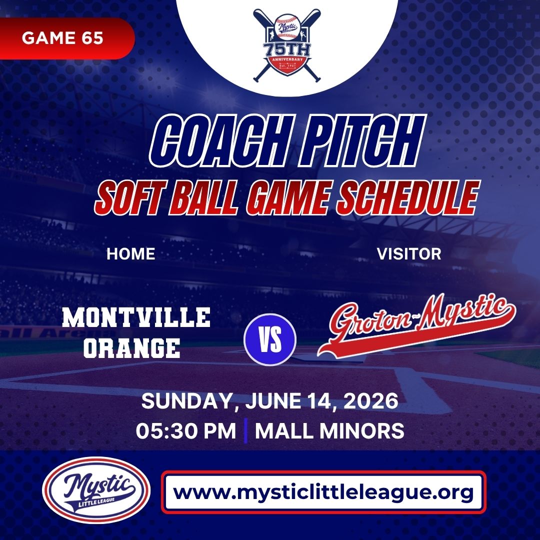 Coach Pitch Montville Orange vs Groton Mystic