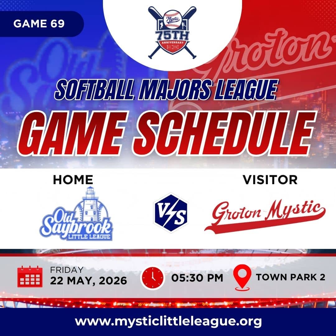 Majors Old Saybrook Little League vs Groton Mystic