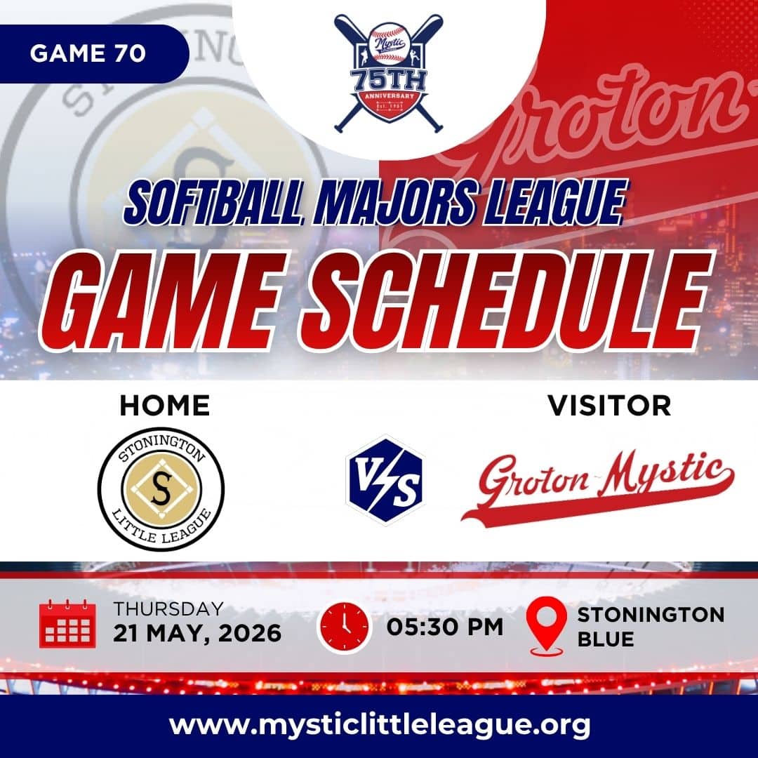Majors Stonington Little League vs Groton Mystic