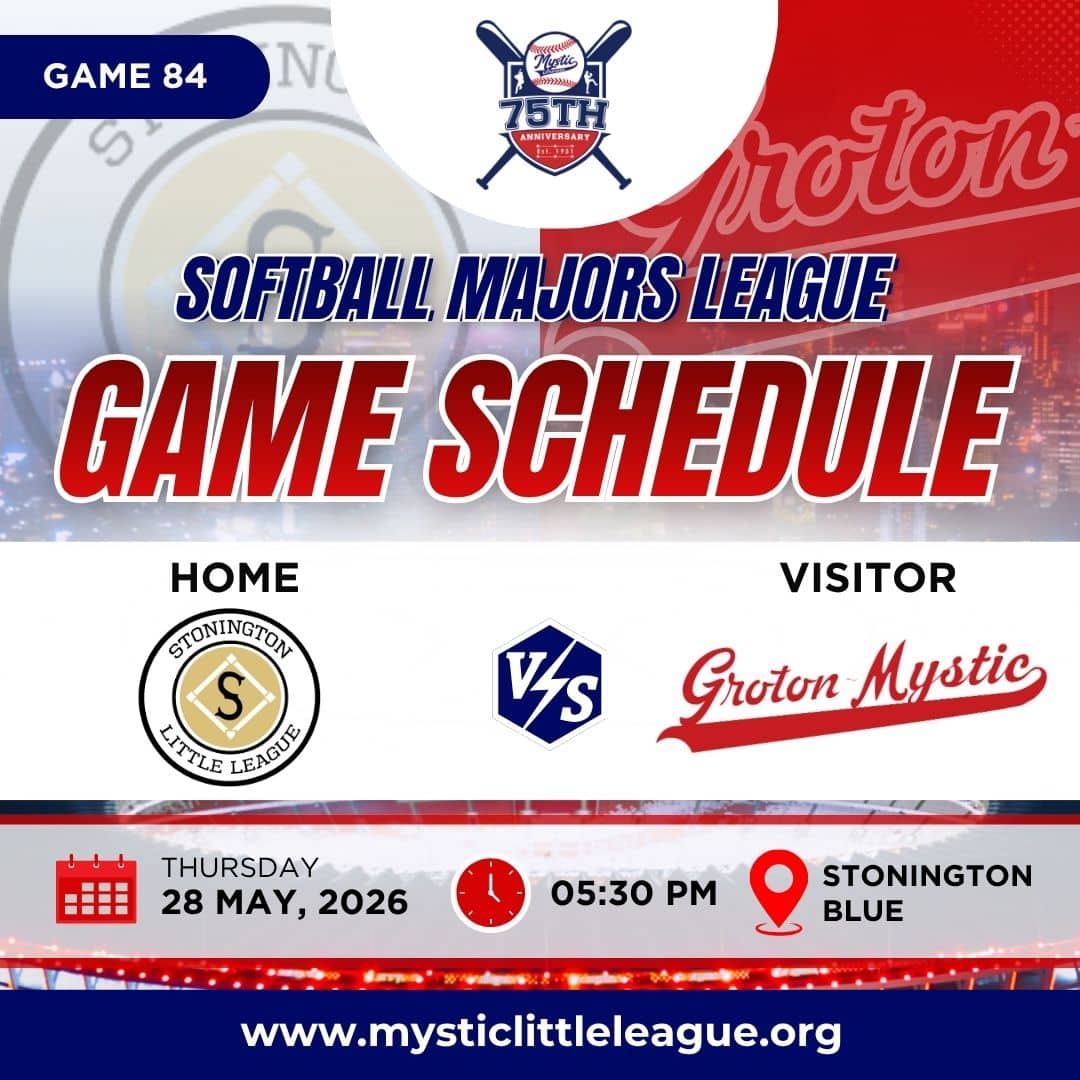 Majors Stonington Little League vs Groton Mystic