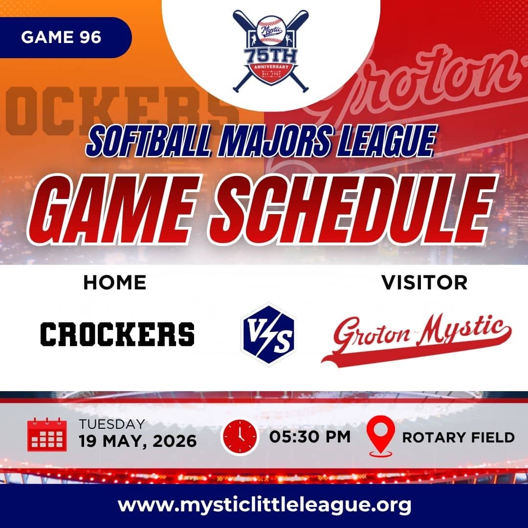 Majors Crockers vs Groton Mystic